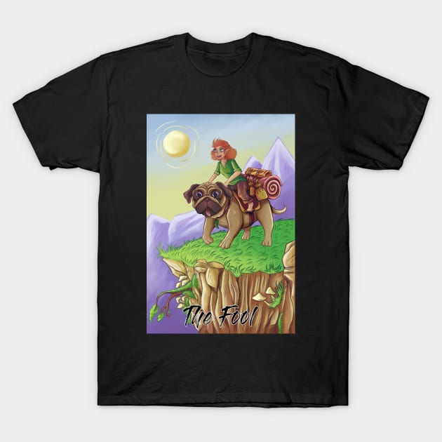 The Fool T-Shirt by MysticDreams 